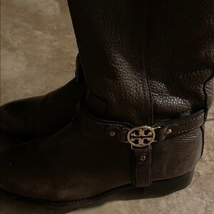 Tory Burch Dark Brown Women's Leather Boots